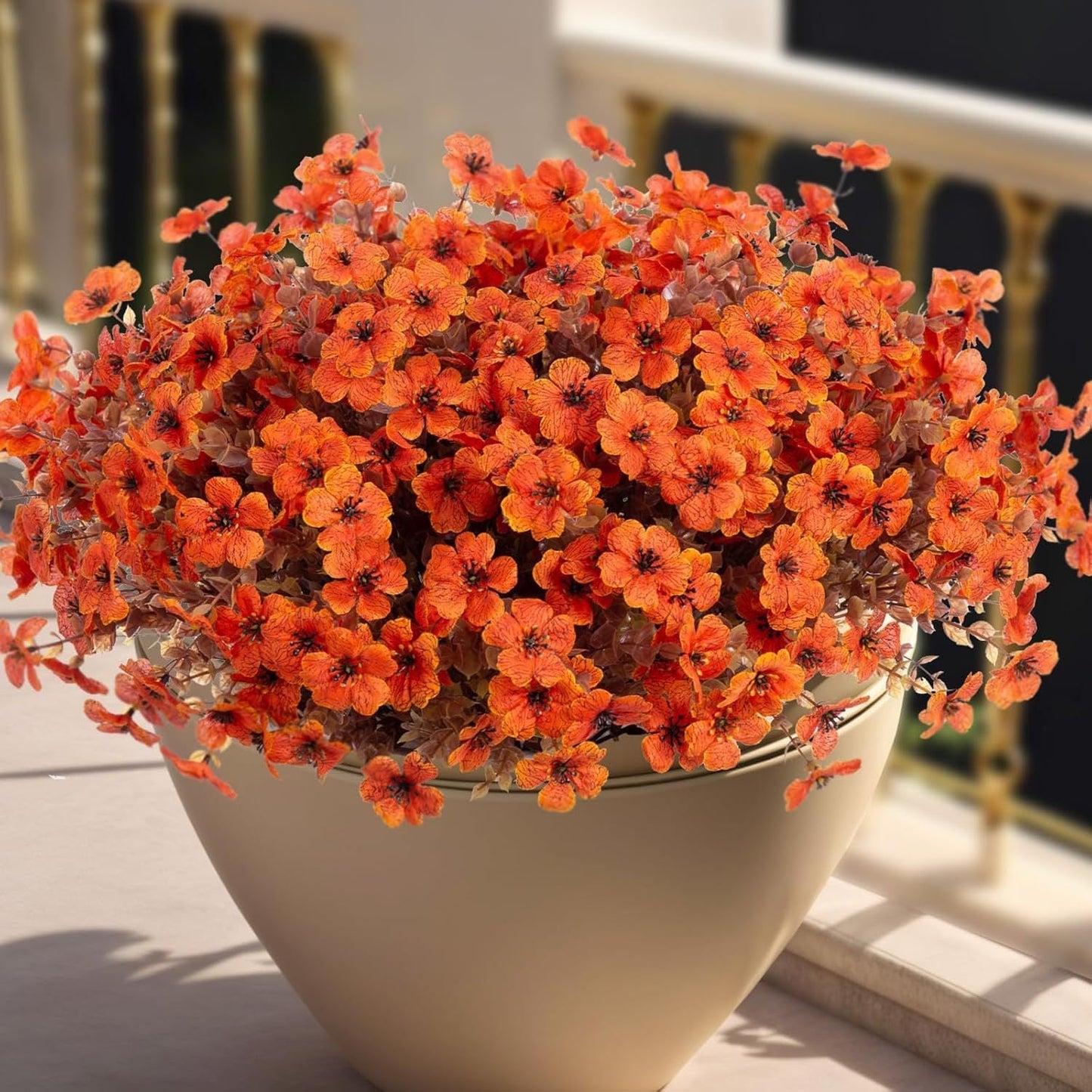 💥Last Day Each- Real-Look Sunset Mums-Waterproof & Windproof