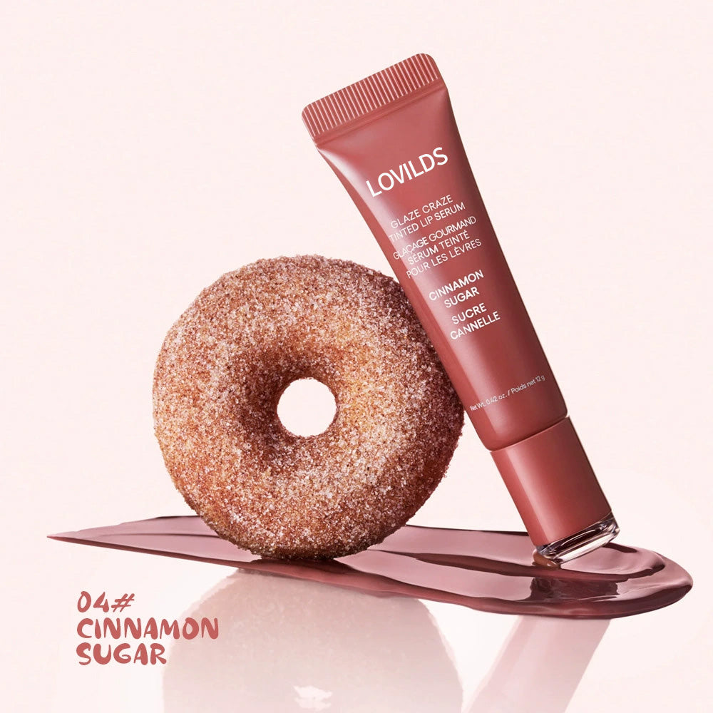 Final 3 Hours: 70%OFF🔥 LOVILDS Glaze Craze Tinted Lip Serum
