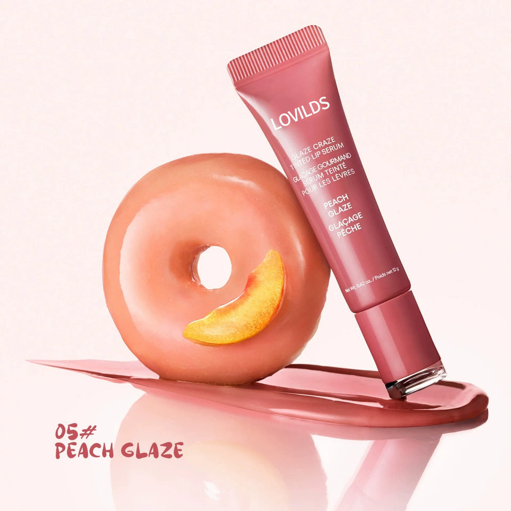 Final 3 Hours: 70%OFF🔥 LOVILDS Glaze Craze Tinted Lip Serum