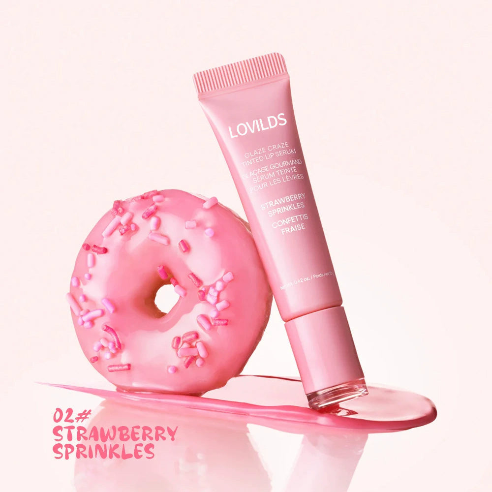 Final 3 Hours: 70%OFF🔥 LOVILDS Glaze Craze Tinted Lip Serum