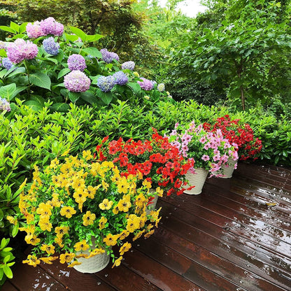 💥Last Day Each- Real-Look Sunset Mums-Waterproof & Windproof